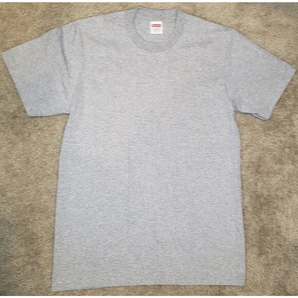 Supreme Tonal Box Logo Tee Shirt Men Size Small Grey NEW - Picture 1 of 6